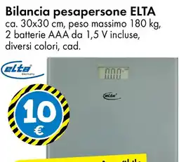 Tedi Bilancia pesapersone ELTA offerta
