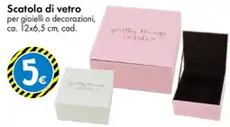 Tedi Scatola di vetro offerta