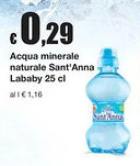 Sì con te Acqua minerale naturale Sant'Anna Lababy offerta