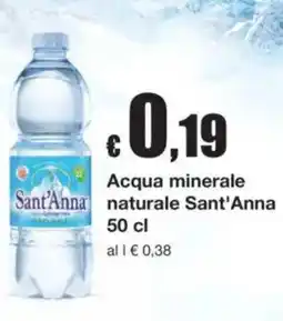Sì con te Acqua minerale naturale Sant'Anna offerta