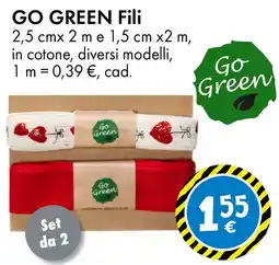 Tedi GO GREEN Fili offerta