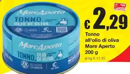 Sì con te Tonno all'olio di oliva Mare Aperto offerta