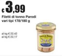 Sì con te Filetti di tonno Parodi offerta