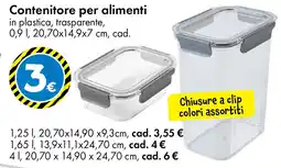 Tedi Contenitore per alimenti offerta