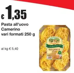 Sì con te Pasta all'uovo Camerino offerta