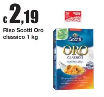 Sì con te Riso Scotti Oro classico offerta