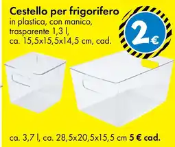 Tedi Cestello per frigorifero offerta