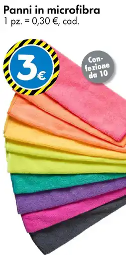 Tedi Panni in microfibra offerta