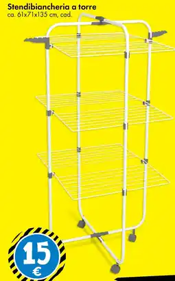 Tedi Stendibiancheria a torre offerta