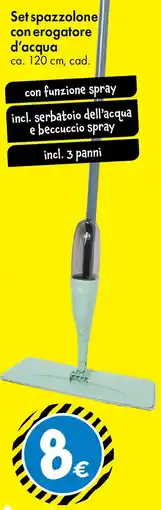 Tedi Set spazzolone con erogatore d'acqua offerta