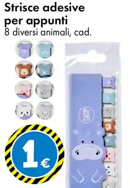 Tedi Strisce adesive per appunti offerta