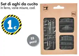 Tedi Set di aghi da cucito offerta