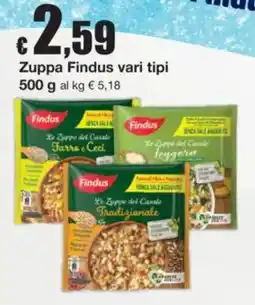 Sì con te Zuppa Findus offerta