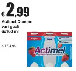 Sì con te Actimel Danone offerta