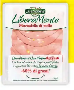 Sì con te Mortadella di pollo liberamente Casa Modena offerta