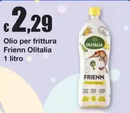 Sì con te Olio per frittura Frienn Olitalia offerta
