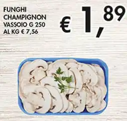 Coal Funghi champignon vassoio offerta