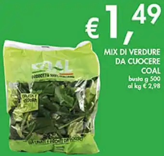 Coal Mix di verdure da cuocere COAL offerta