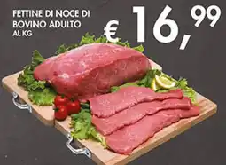 Coal Fettine di noce di bovino adulto offerta