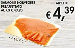 Coal Salmone norvegese preaffettato offerta