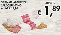 Coal Spianata abruzzese sal sorrentino offerta