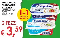 Coal Formaggio spalmabile EXQUISA offerta