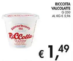 Coal Riccotta valcolatte offerta