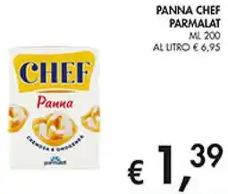 Coal Panna chef parmalat offerta