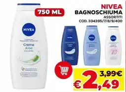 Conforama Nivea bagnoschiuma offerta
