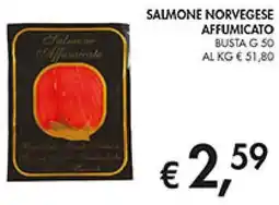 Coal Salmone norvegese affumicato offerta