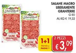 Coal Salame magro liberamente granterre offerta