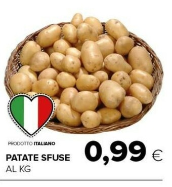 Tigre Patate sfuse offerta
