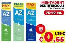 Conforama Mentadent dentifricio az offerta