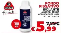 Conforama Boero fai da te fondo fissativo isolante offerta