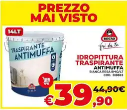 Conforama Boero fai da te idropittura traspirante antimuffa offerta