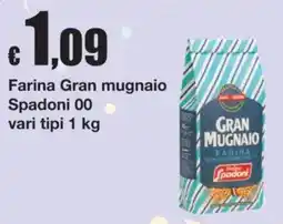 Sì con te Farina Gran mugnaio Spadoni 00 offerta