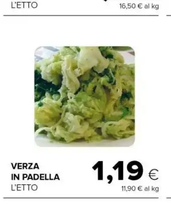 Tigre Verza in padella offerta