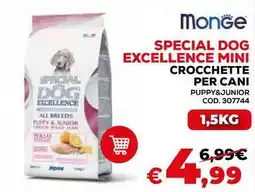 Conforama Monge special dog excellence mini crocchette per cani puppy&junior offerta