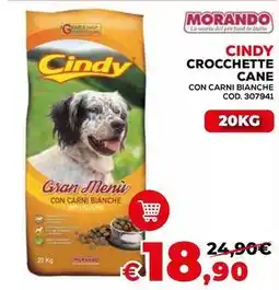 Conforama Morando cindy crocchette cane con carni bianche offerta