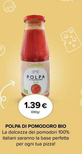 Tigre Polpa di pomodoro bio offerta