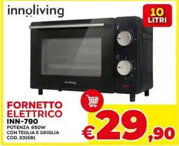 Conforama Innoliving fornetto elettrico INN-790 offerta