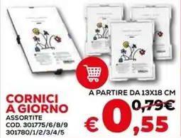 Conforama Cornici a giorno offerta