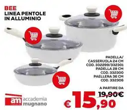 Conforama Accademia mugnano bee linea pentole in alluminio offerta