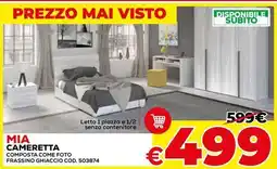 Conforama Mia cameretta composta come foto frassino ghiaccio offerta