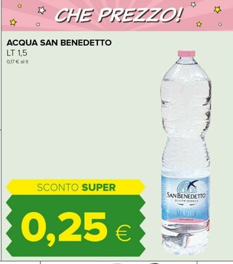 Tigre Acqua naturale 1500 g(ml) offerta