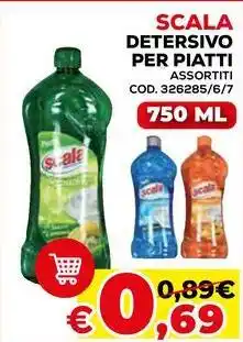 Conforama Scala detersivo per piatti offerta