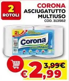 Conforama Corona asciugatutto multiuso offerta