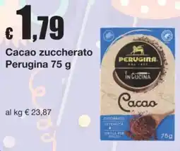 Sì con te Cacao zuccherato Perugina offerta