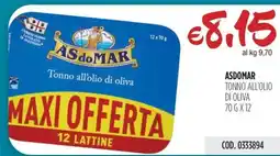 Carico Cash & Carry ASDOMAR Tonno all'olio di oliva offerta
