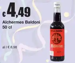 Sì con te Alchermes Baldoni offerta
